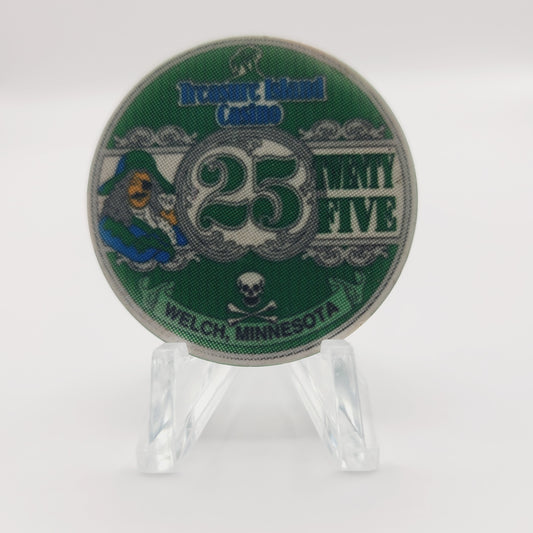 Treasure Island Resort Casino Red Wing Minnesota $25 Casino Chip