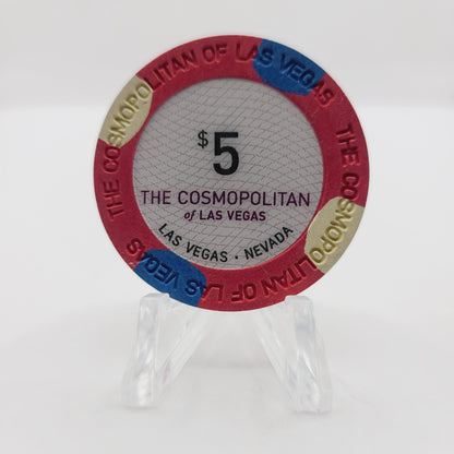 The Cosmopolitan Hotel Casino Las Vegas Nevada 2010 $5 Casino Chip E9919