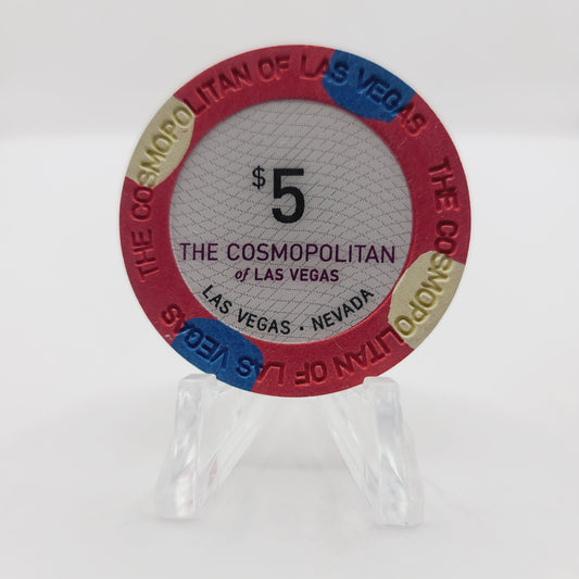 The Cosmopolitan Hotel Casino Las Vegas Nevada 2010 $5 Casino Chip E9919