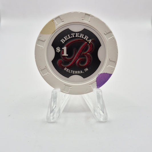 Belterra "Riverboat" Casino Belterra Indiana $1 Casino Chip