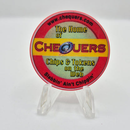 Chequers Advertising 'STABBIN' AIN'T CHIPPIN' Chip CG010624