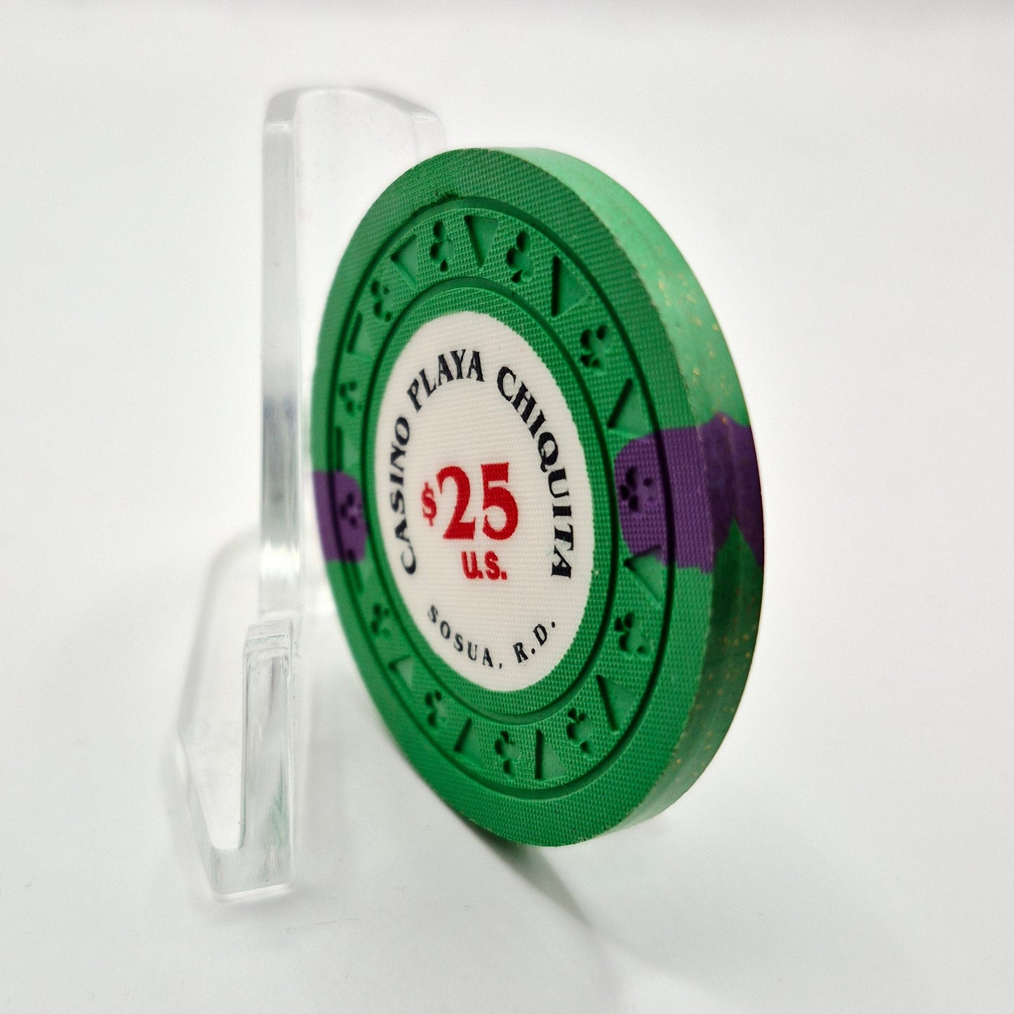 Casino Playa Chiquita Casino Sosua Dominican Republica $25 Casino Chip CG264410