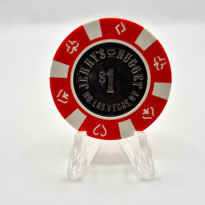 Jerry's Nugget N. Las Vegas Nevada 1997 $1 Casino Chip N8880