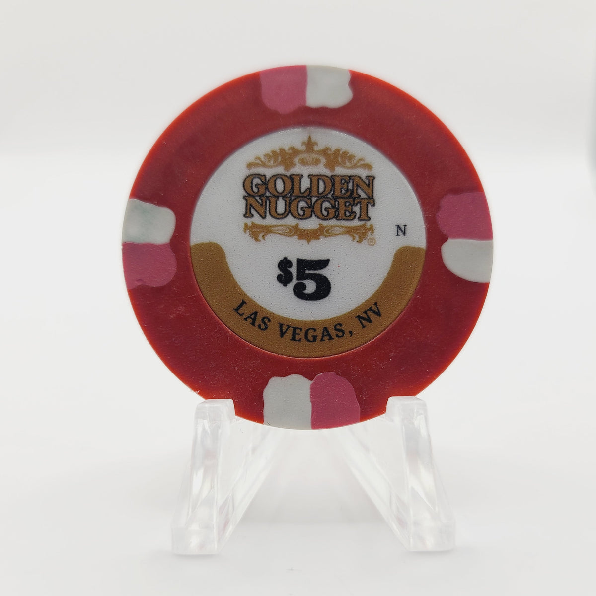 Golden Nugget Hotel Casino Las Vegas Nevada 2025 $5 Casino Chip