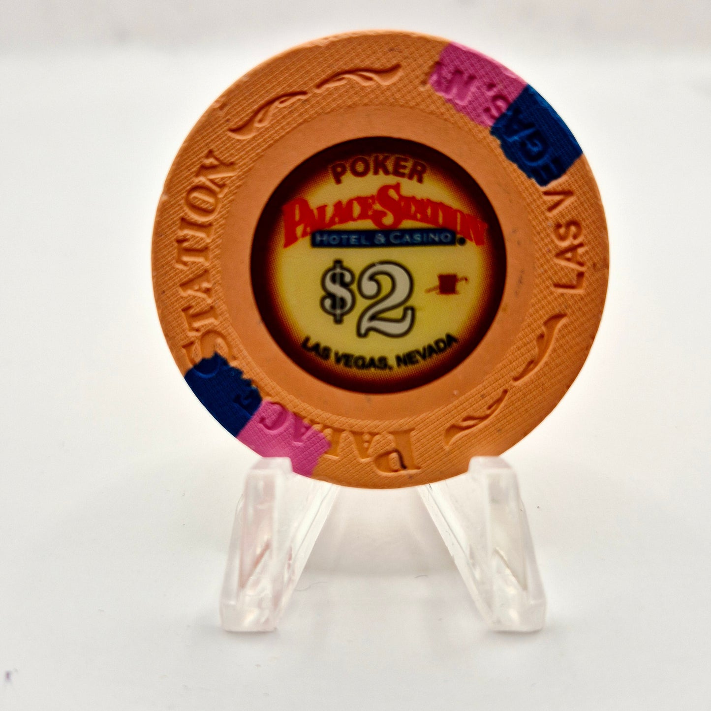 Palace Station Hotel Casino Las Vegas Nevada $2 Casino Chip D1599