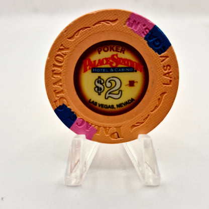 Palace Station Hotel Casino Las Vegas Nevada $2 Casino Chip D1599