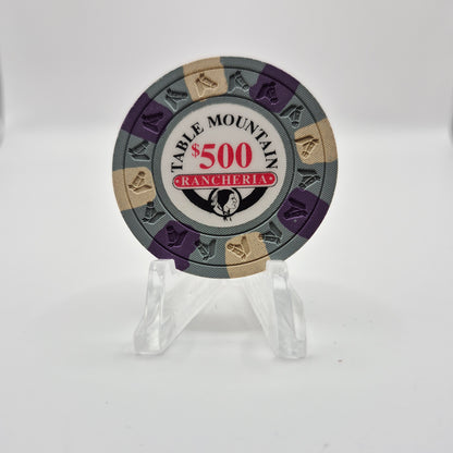 Table Mountain Casino Friant California $500 Casino Chip *UNC