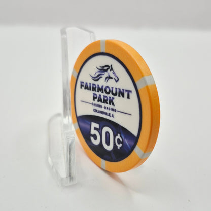 Fairmount Park Casino & Racing Collinsville Illinois 2026 $.50 Casino Chip
