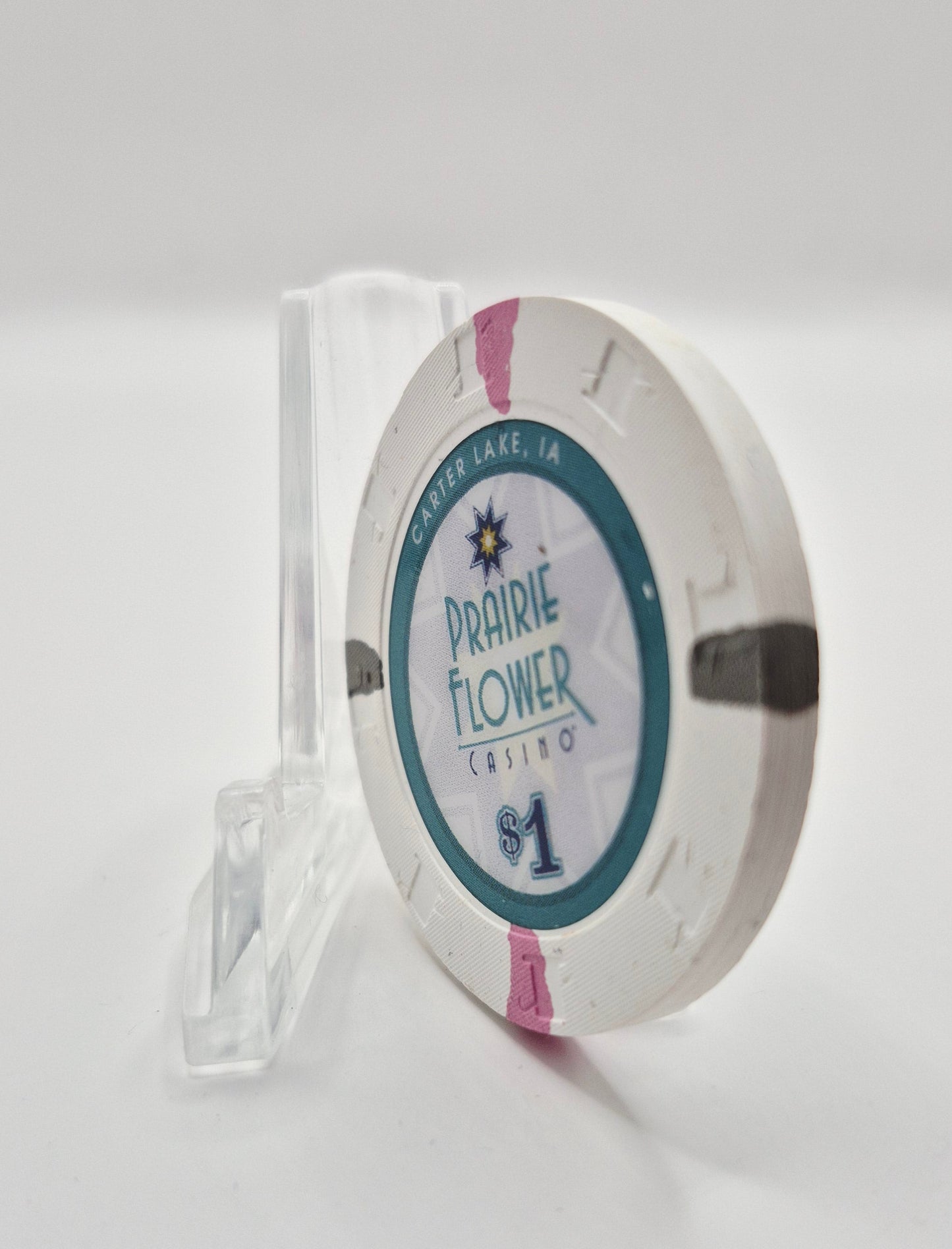 Prairie Flower Casino Carter Lake Iowa 2025 $1 Casino Chip