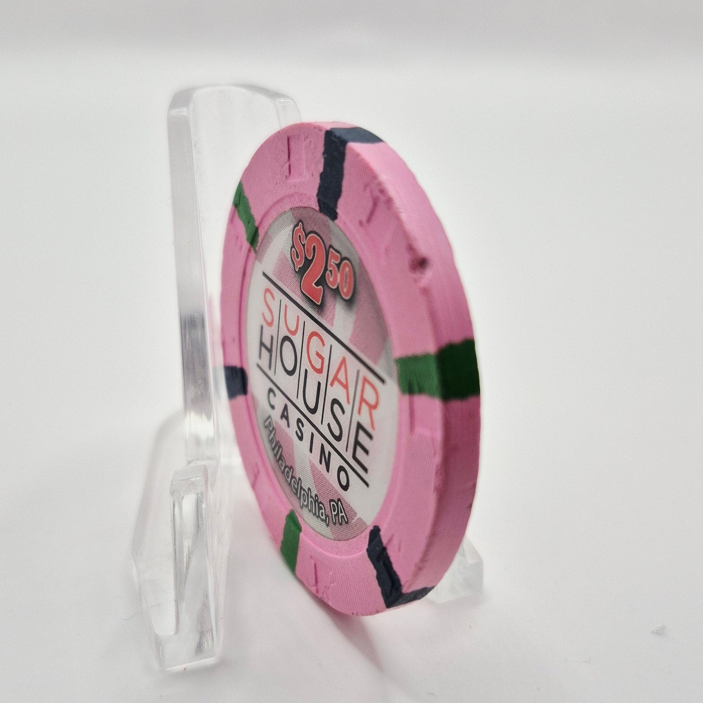 Sugar House Casino Philadelphia Pennsylvania 2010 $2.50 Casino Chip