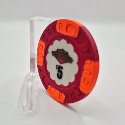 Tropicana Hotel Casino Atlantic City New Jersey $5 Casino Chip