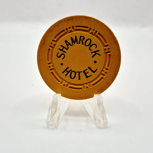 Shamrock Hotel Casino Las Vegas Nevada 1951 $5 Casino  Chip N5917