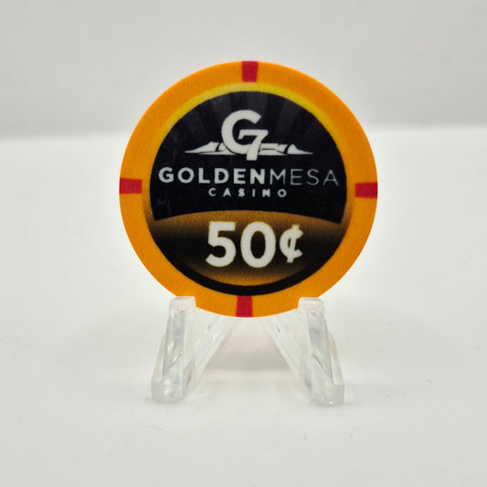 Golden Mesa Casino Guymon Oklahoma 2019 $.50 Casino Chip