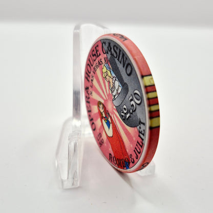 Opera House Casino Las Vegas Nevada 'Valentine 2002' $2.50 Casino Chip E1739 LTD 500