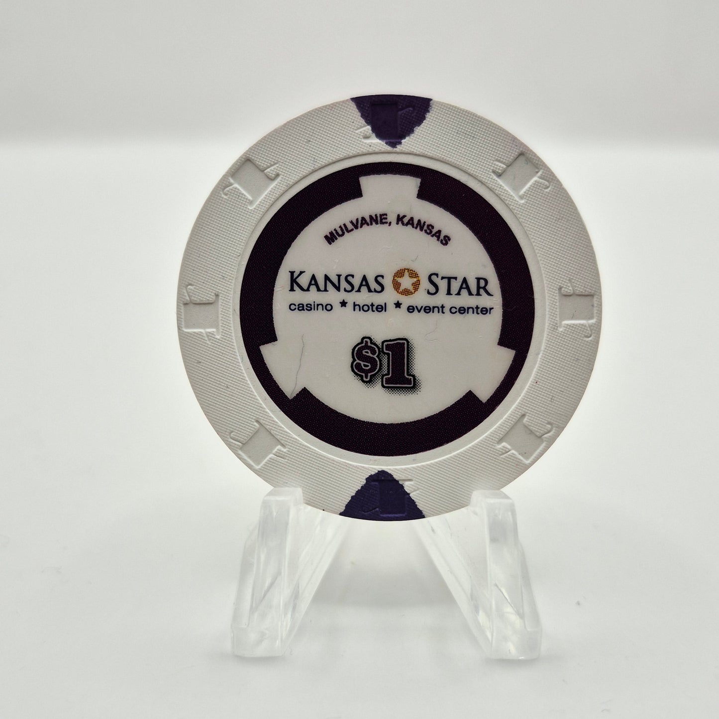 Kansas Star Hotel Casino Mulvane Kansas 2011 $1 Casino Chip