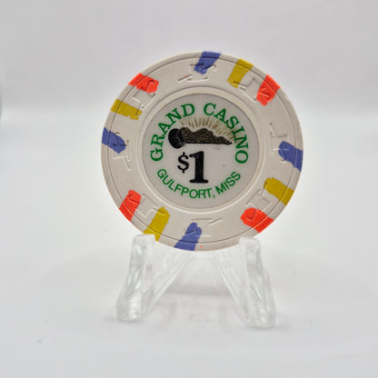 Grand Riverboat Casino Gulfport Mississippi $1 Casino Chip