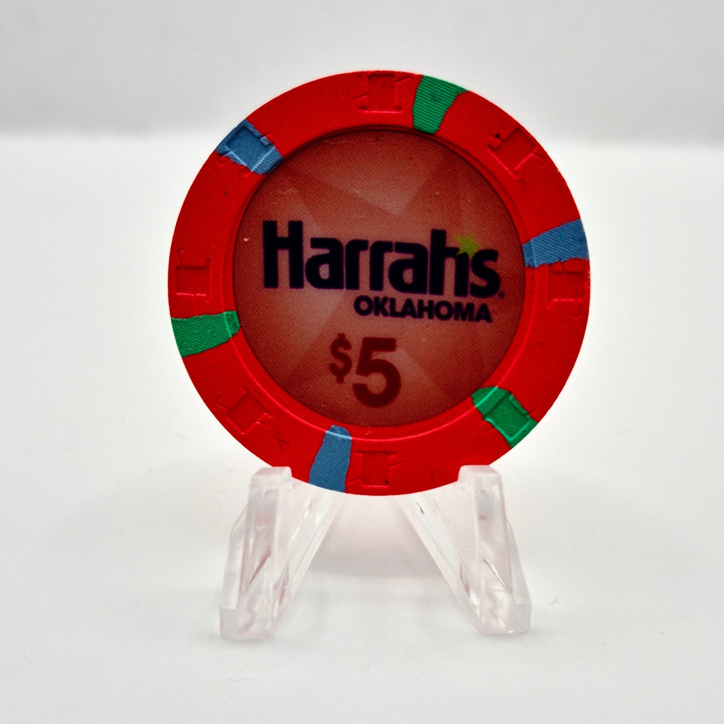 Harrah's Oklahoma Casino Chandler Oklahoma 2026 $5 Casino Chip