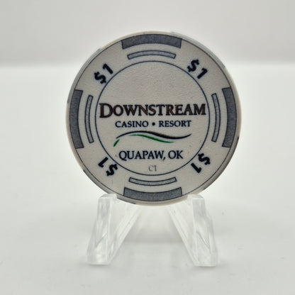 Downstream Casino Resort Quapaw Oklahoma 2008 $1 Casino Chip