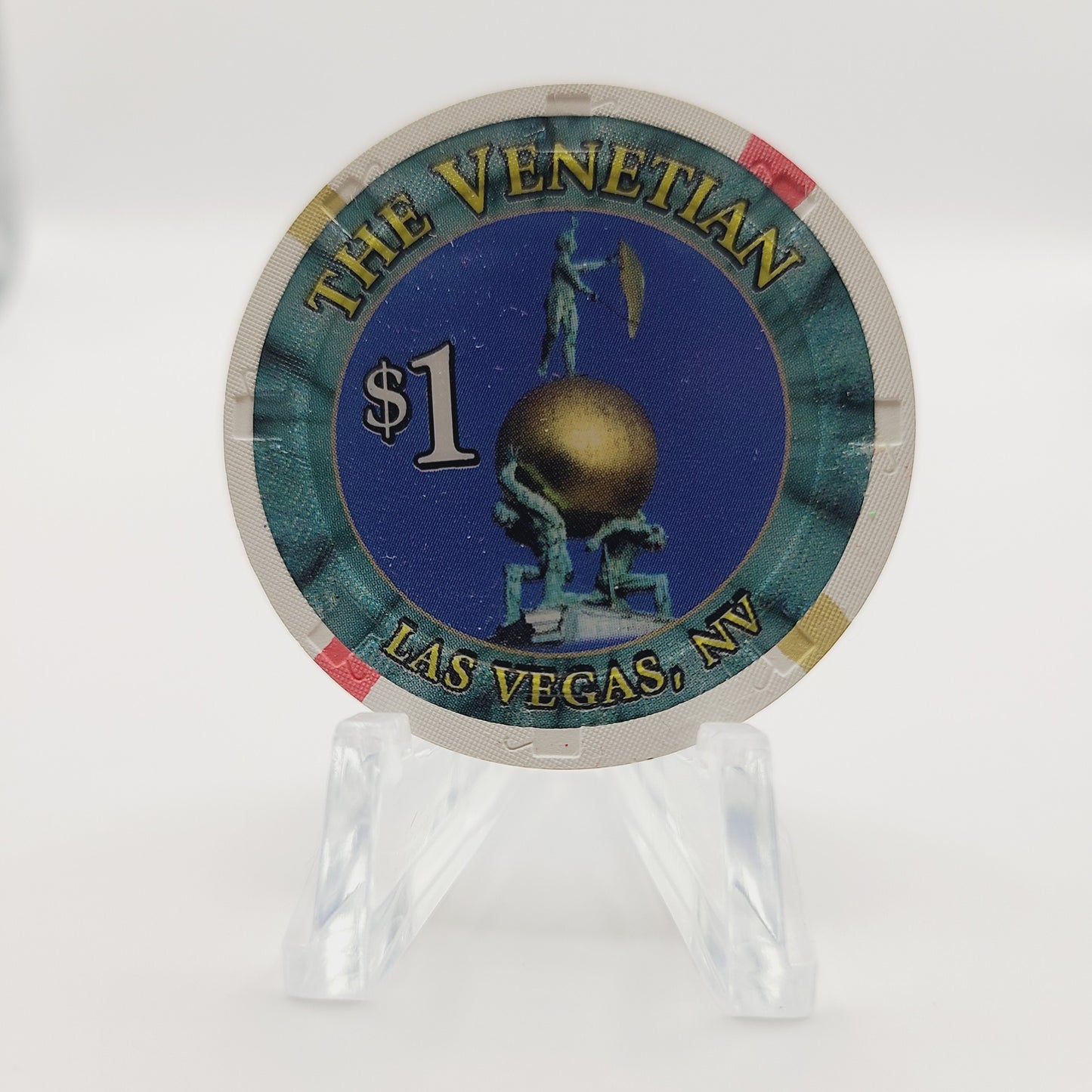 The Venetian Hotel Casino Las Vegas Nevada 1999 $1 Casino Chip V3582
