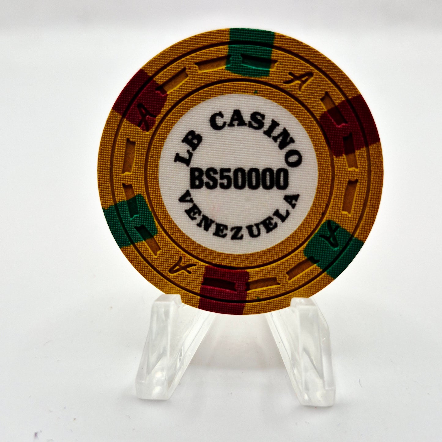 LB Casino Venezuela UFC 50000 Bolivar Soberano Casino Chip CG264659