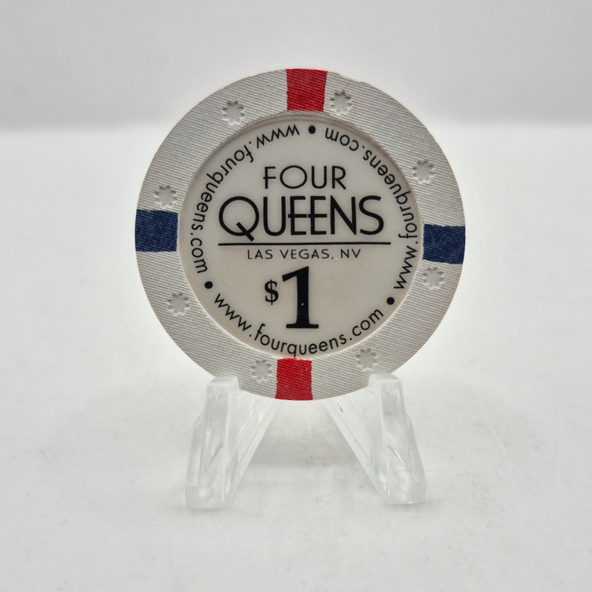 Four Queens Hotel Casino Las Vegas Nevada 2003 $1 Casino Chip E0517