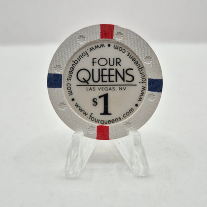 Four Queens Hotel Casino Las Vegas Nevada 2003 $1 Casino Chip E0517