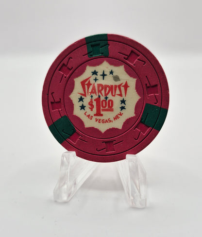 Stardust Hotel Casino Las Vegas Nevada 1964 $1 Casino Chip N2221