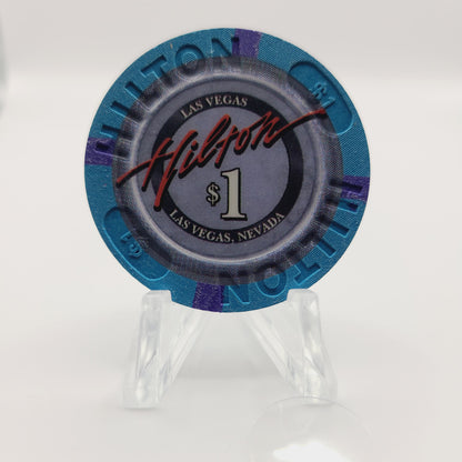 Hilton Casino Las Vegas Nevada 1999 $1 Casino Chip V2773