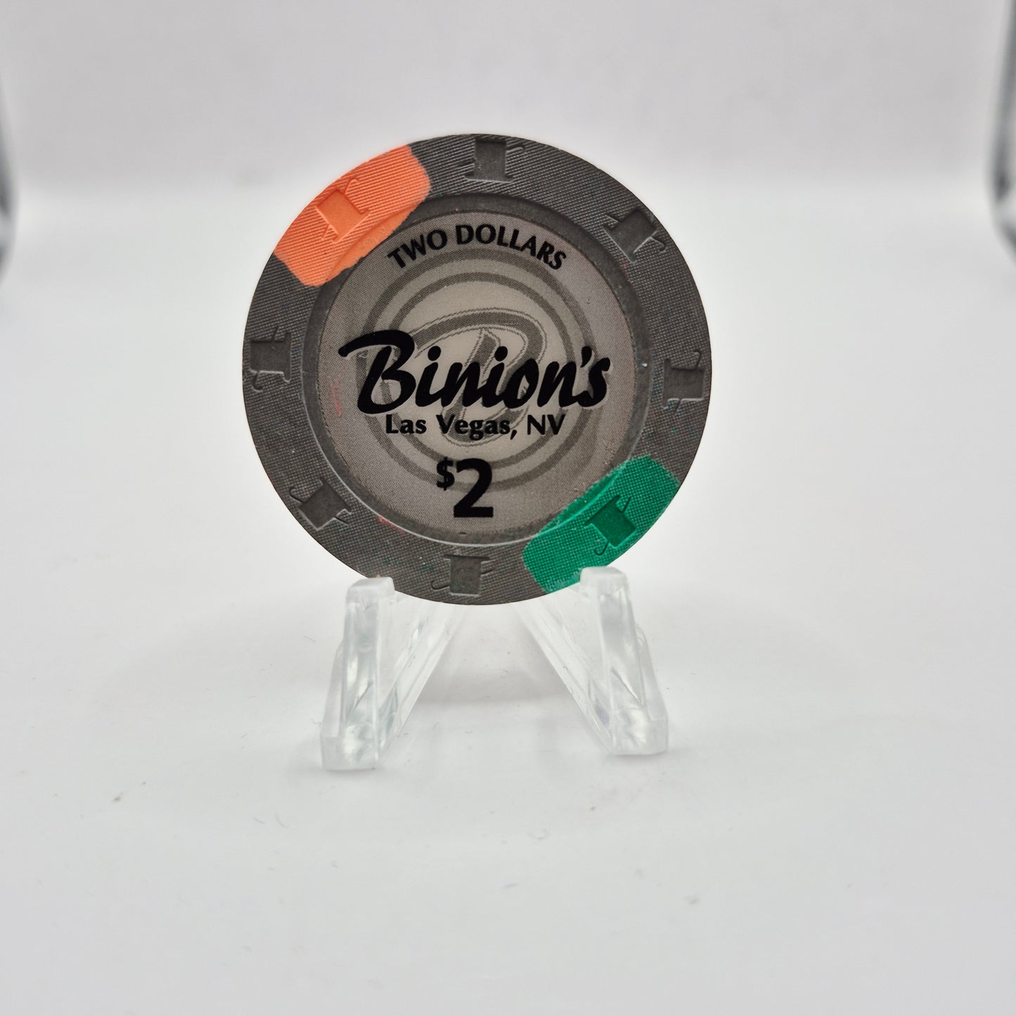 Binion's Gambling Hall Las Vegas Nevada 2005 $2 Casino Chip E4512