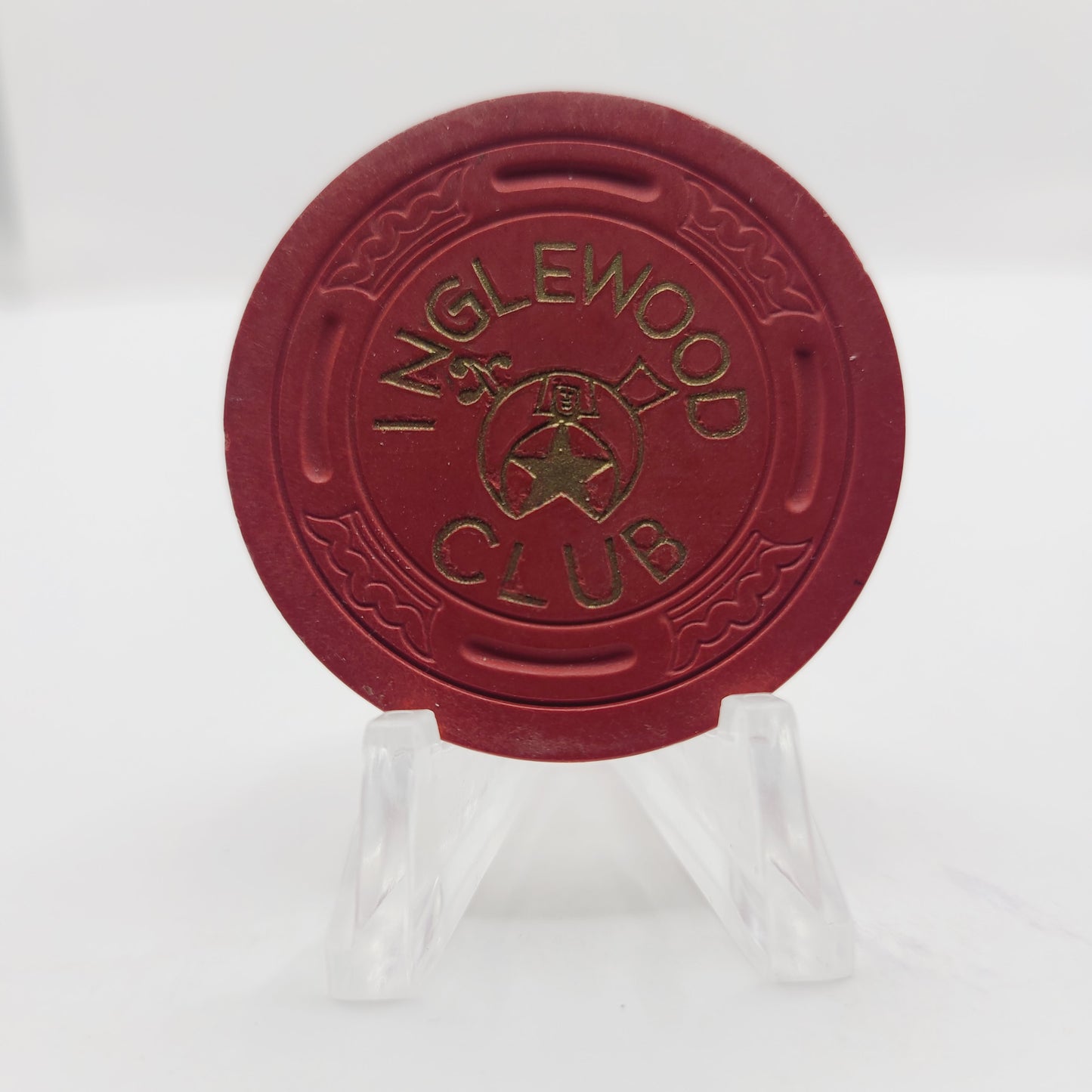 Inglewood Club Inglewood California "Fraternal" Casino Chip CG208512