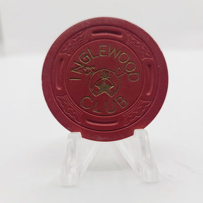 Inglewood Club Inglewood California "Fraternal" Casino Chip CG208512
