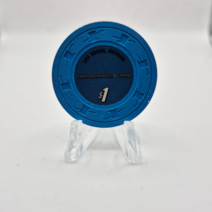Hard Rock Hotel Casino Las Vegas Nevada 2008 $1 Casino Chip E7421