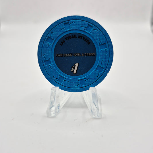 Hard Rock Hotel Casino Las Vegas Nevada 2008 $1 Casino Chip E7421