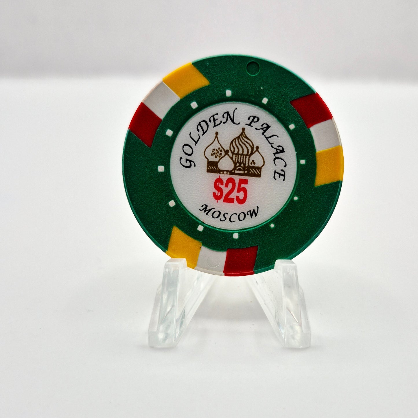 Golden Palace Casino Moscow Russia Federation $25 Casino Chip