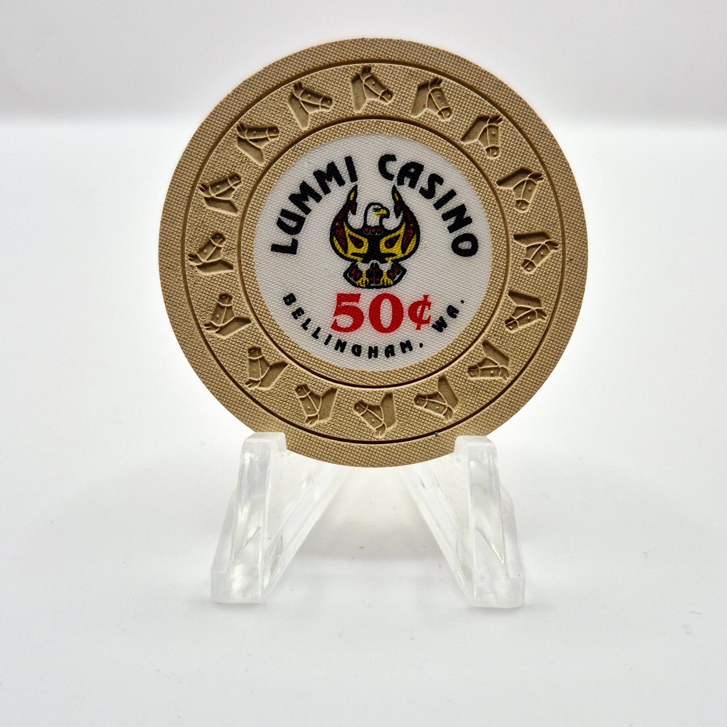 Lummi Casino Bellingham Washington $.50 Casino Chip