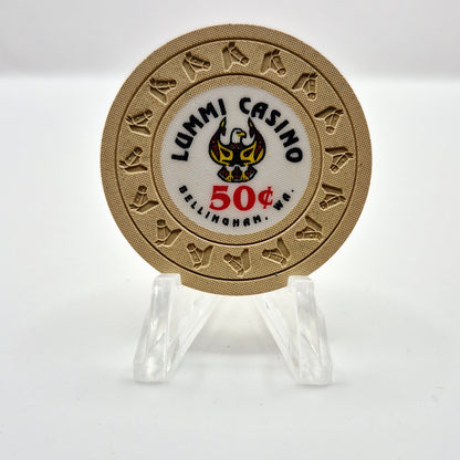 Lummi Casino Bellingham Washington $.50 Casino Chip