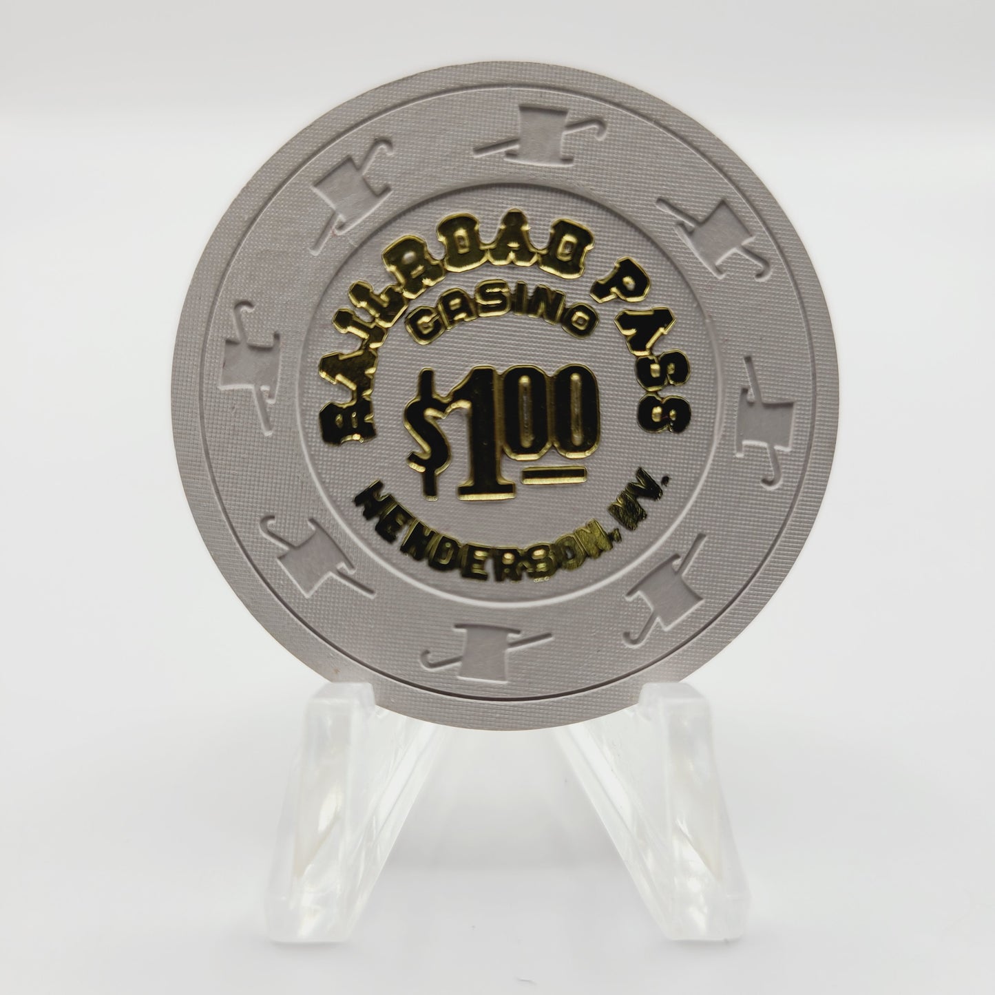 Railroad Pass Casino Henderson Nevada 1994 $1 Casino Chip N2905