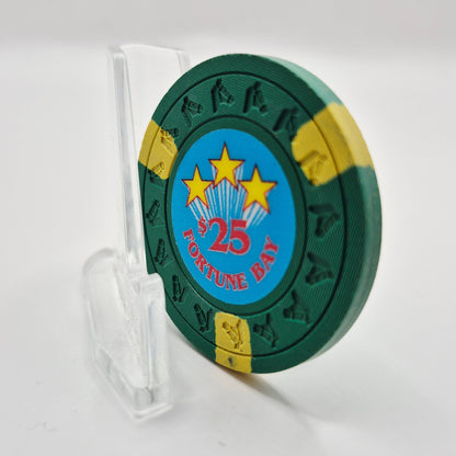 Fortune Bay Casino Tower Minnesota $25 Casino Chip *Uncirculated
