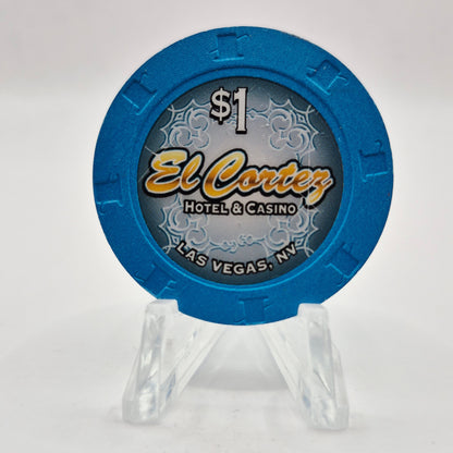 El Cortez Hotel Casino Las Vegas Nevada 2004 $1 Casino Chip E4734