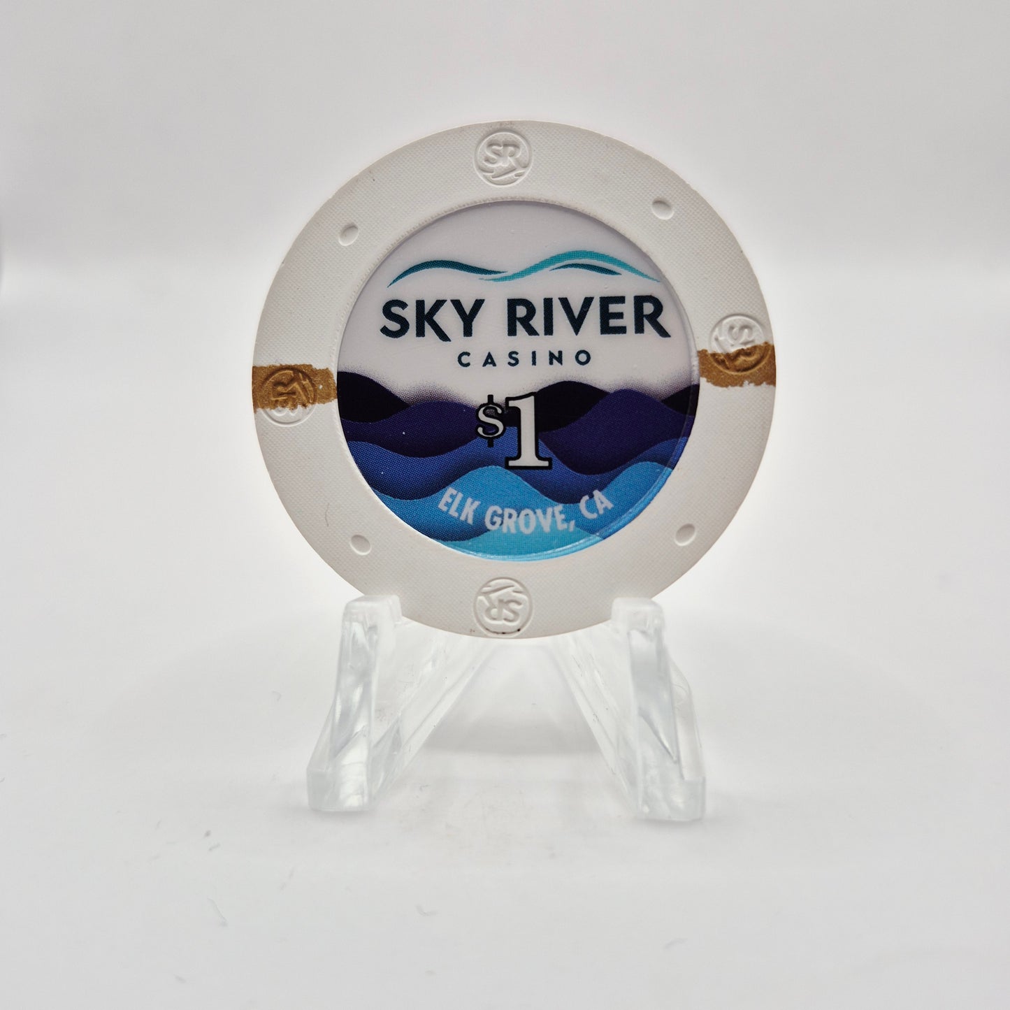 Sky River Casino Elk Grove California $1 Casino Chip