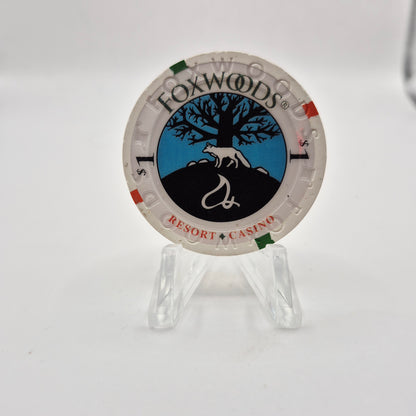 Foxwoods Casino Ledyard Connecticut $1 Casino Chip