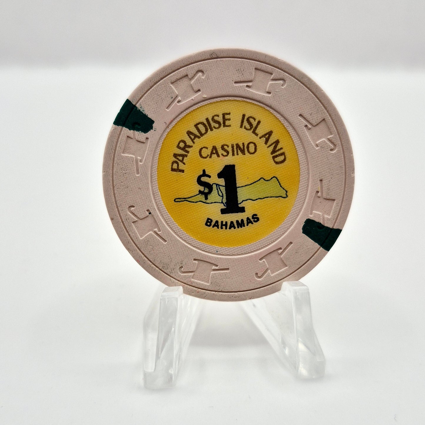 Paradise Island Casino Paradise Island Bahamas $1 Casino Chip