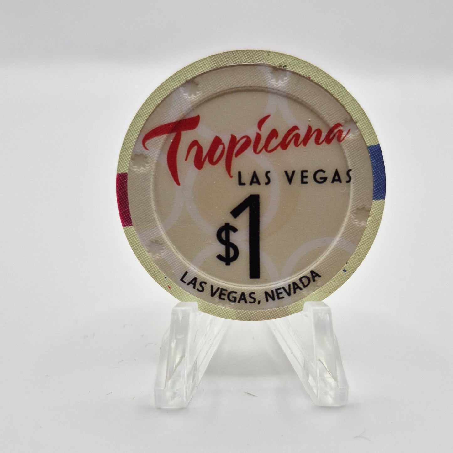 Tropicana Hotel Casino Las Vegas Nevada 2012 $1 Casino Chip D0418