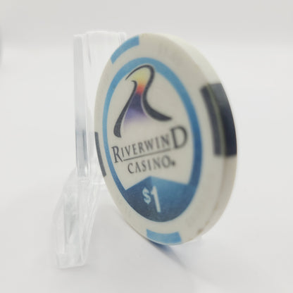 Riverwind Hotel Casino Norman Oklahoma $1 Casino Chip