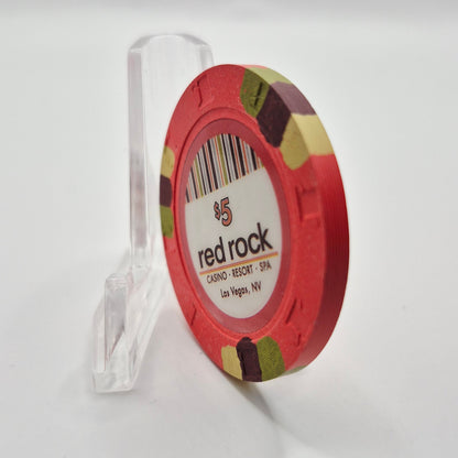 Red Rock Hotel Casino Las Vegas Nevada 2006 $5 Casino Chip E5344