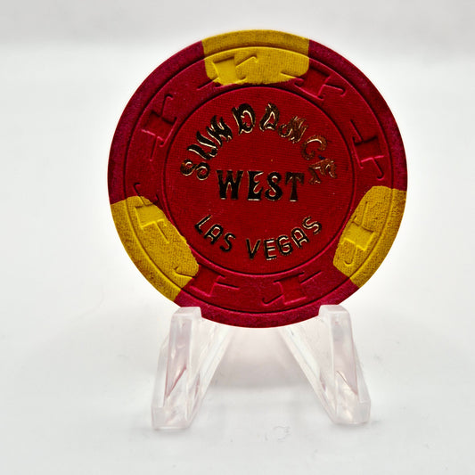 Sundance West Casino Las Vegas Nevada 1976 $5 Casino Chip N2241