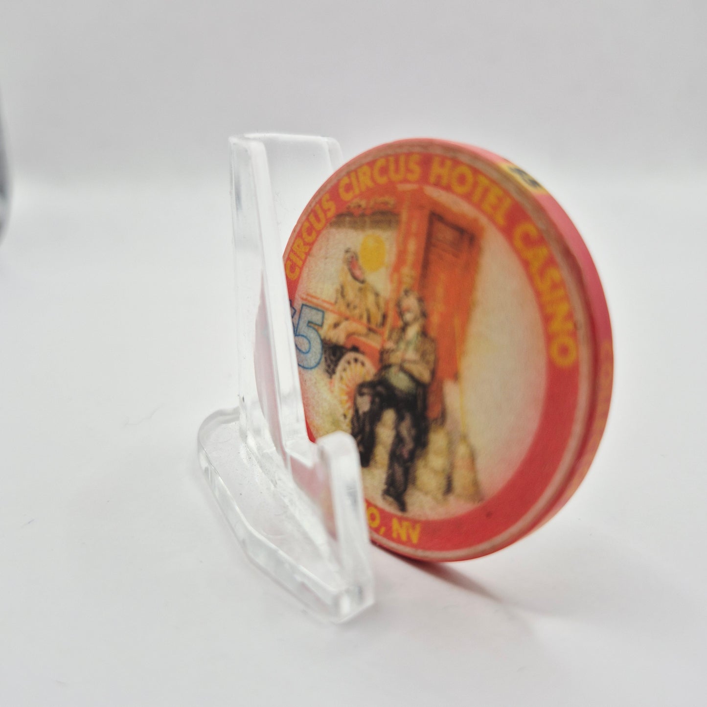 Circus Circus Hotel Casino Reno Nevada 1998 $5 Casino Chip N9491