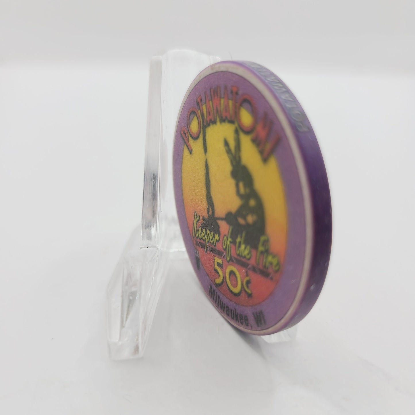Potawatomi Casino Milwaukee Wisconsin $.50 Casino Chip