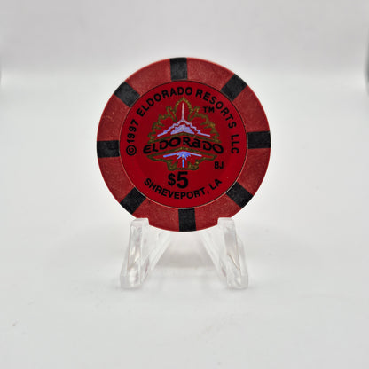 Eldorado Resort Casino Shreveport Louisiana 2005 $5 Casino Chip
