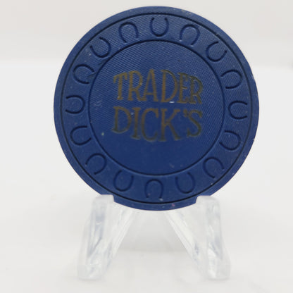 Trader Dick's Sparks Nevada 1958 Casino Chip N4426 *NAVY